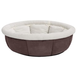 vidaXL Hundebett 70x70x26 cm Braun