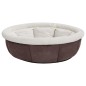 vidaXL Hundebett 70x70x26 cm Braun vidaXL Hundebett 70x70x26 cm Braun
