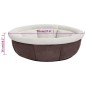 vidaXL Hundebett 70x70x26 cm Braun vidaXL Hundebett 70x70x26 cm Braun