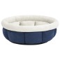 vidaXL Hundebett 59x59x24 cm Blau vidaXL Hundebett 59x59x24 cm Blau