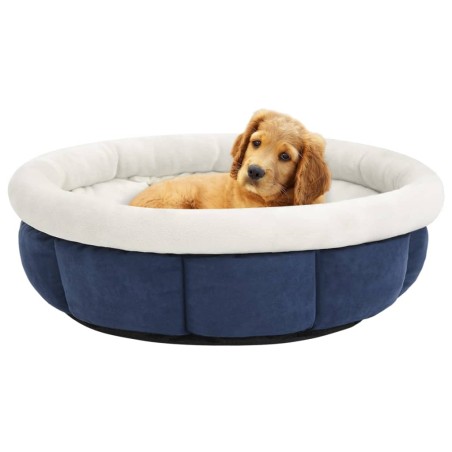 vidaXL Hundebett 70x70x26 cm Blau