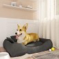 vidaXL Hundebett mit Kissen Dunkelgrau 75x58x18 cm Oxford-Gewebe vidaXL Hundebett mit Kissen Dunkelgrau 75x58x18 cm Oxford-Gewebe