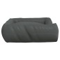 vidaXL Hundebett mit Kissen Dunkelgrau 75x58x18 cm Oxford-Gewebe vidaXL Hundebett mit Kissen Dunkelgrau 75x58x18 cm Oxford-Gewebe