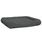 vidaXL Hundebett mit Kissen Dunkelgrau 115x100x20 cm Oxford-Gewebe vidaXL Hundebett mit Kissen Dunkelgrau 115x100x20 cm Oxford-Gewebe