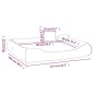 vidaXL Hundebett mit Kissen Dunkelgrau 115x100x20 cm Oxford-Gewebe vidaXL Hundebett mit Kissen Dunkelgrau 115x100x20 cm Oxford-Gewebe