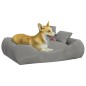 vidaXL Hundebett mit Kissen Grau 75x58x18 cm Oxford-Gewebe vidaXL Hundebett mit Kissen Grau 75x58x18 cm Oxford-Gewebe