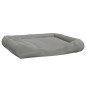 vidaXL Hundebett mit Kissen Grau 115x100x20 cm Oxford-Gewebe vidaXL Hundebett mit Kissen Grau 115x100x20 cm Oxford-Gewebe