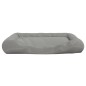 vidaXL Hundebett mit Kissen Grau 115x100x20 cm Oxford-Gewebe vidaXL Hundebett mit Kissen Grau 115x100x20 cm Oxford-Gewebe