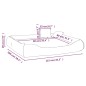 vidaXL Hundebett mit Kissen Grau 115x100x20 cm Oxford-Gewebe vidaXL Hundebett mit Kissen Grau 115x100x20 cm Oxford-Gewebe