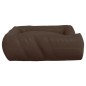 vidaXL Hundebett mit Kissen Braun 75x58x18 cm Oxford-Gewebe vidaXL Hundebett mit Kissen Braun 75x58x18 cm Oxford-Gewebe