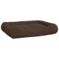 vidaXL Hundebett mit Kissen Braun 89x75x19 cm Oxford-Gewebe vidaXL Hundebett mit Kissen Braun 89x75x19 cm Oxford-Gewebe