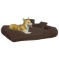 vidaXL Hundebett mit Kissen Braun 89x75x19 cm Oxford-Gewebe vidaXL Hundebett mit Kissen Braun 89x75x19 cm Oxford-Gewebe