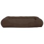 vidaXL Hundebett mit Kissen Braun 89x75x19 cm Oxford-Gewebe vidaXL Hundebett mit Kissen Braun 89x75x19 cm Oxford-Gewebe