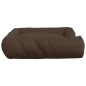 vidaXL Hundebett mit Kissen Braun 89x75x19 cm Oxford-Gewebe vidaXL Hundebett mit Kissen Braun 89x75x19 cm Oxford-Gewebe