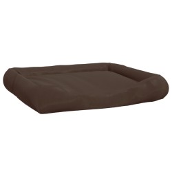 vidaXL Hundebett mit Kissen Braun 115x100x20 cm Oxford-Gewebe