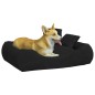 vidaXL Hundebett mit Kissen Schwarz 75x58x18 cm Oxford-Gewebe vidaXL Hundebett mit Kissen Schwarz 75x58x18 cm Oxford-Gewebe