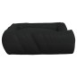vidaXL Hundebett mit Kissen Schwarz 75x58x18 cm Oxford-Gewebe vidaXL Hundebett mit Kissen Schwarz 75x58x18 cm Oxford-Gewebe
