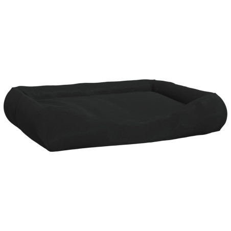 vidaXL Hundebett mit Kissen Schwarz 89x75x19 cm Oxford-Gewebe
