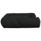 vidaXL Hundebett mit Kissen Schwarz 89x75x19 cm Oxford-Gewebe vidaXL Hundebett mit Kissen Schwarz 89x75x19 cm Oxford-Gewebe