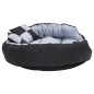 vidaXL Hundekissen Wendbar und Waschbar Grau und Schwarz 110x80x23 cm vidaXL Hundekissen Wendbar und Waschbar Grau und Schwarz 110x80x23 cm