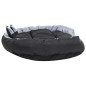 vidaXL Hundekissen Wendbar und Waschbar Grau und Schwarz 150x120x25 cm vidaXL Hundekissen Wendbar und Waschbar Grau und Schwarz 150x120x25 cm