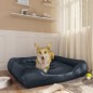vidaXL Hundebett Dunkelblau 80x68x23 cm Kunstleder vidaXL Hundebett Dunkelblau 80x68x23 cm Kunstleder