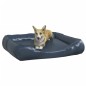 vidaXL Hundebett Dunkelblau 105x80x25 cm Kunstleder vidaXL Hundebett Dunkelblau 105x80x25 cm Kunstleder