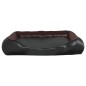 vidaXL Hundebett Schwarz/Braun 105x80x25 cm Kunstleder vidaXL Hundebett Schwarz/Braun 105x80x25 cm Kunstleder