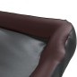 vidaXL Hundebett Schwarz/Braun 120x100x27 cm Kunstleder vidaXL Hundebett Schwarz/Braun 120x100x27 cm Kunstleder