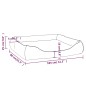 vidaXL Hundebett Braun 105x80x25 cm Kunstleder vidaXL Hundebett Braun 105x80x25 cm Kunstleder