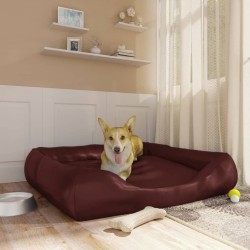 vidaXL Hundebett Braun 120x100x27 cm Kunstleder
