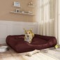 vidaXL Hundebett Braun 120x100x27 cm Kunstleder vidaXL Hundebett Braun 120x100x27 cm Kunstleder