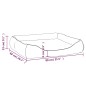 vidaXL Hundebett Dunkelblau 80x68x23 cm Kunstleder vidaXL Hundebett Dunkelblau 80x68x23 cm Kunstleder