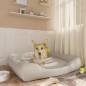 vidaXL Hundebett Beige 80x68x23 cm Kunstleder vidaXL Hundebett Beige 80x68x23 cm Kunstleder