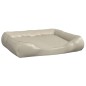vidaXL Hundebett Beige 80x68x23 cm Kunstleder vidaXL Hundebett Beige 80x68x23 cm Kunstleder