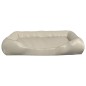 vidaXL Hundebett Beige 105x80x25 cm Kunstleder vidaXL Hundebett Beige 105x80x25 cm Kunstleder