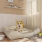 vidaXL Hundebett Beige 120x100x27 cm Kunstleder vidaXL Hundebett Beige 120x100x27 cm Kunstleder