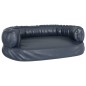 vidaXL Hundebett Ergonomisch Schaumstoff Dunkelblau 60x42cm Kunstleder vidaXL Hundebett Ergonomisch Schaumstoff Dunkelblau 60x42cm Kunstleder