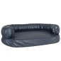 vidaXL Hundebett Ergonomisch Schaumstoff Dunkelblau 88x65cm Kunstleder vidaXL Hundebett Ergonomisch Schaumstoff Dunkelblau 88x65cm Kunstleder