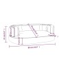 vidaXL Hundebett Ergonomisch Schaumstoff Dunkelblau 88x65cm Kunstleder vidaXL Hundebett Ergonomisch Schaumstoff Dunkelblau 88x65cm Kunstleder