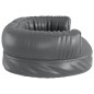 vidaXL Hundebett Ergonomisch Schaumstoff Grau 60x42 cm Kunstleder vidaXL Hundebett Ergonomisch Schaumstoff Grau 60x42 cm Kunstleder