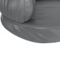 vidaXL Hundebett Ergonomisch Schaumstoff Grau 75x53 cm Kunstleder vidaXL Hundebett Ergonomisch Schaumstoff Grau 75x53 cm Kunstleder