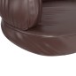 vidaXL Hundebett Ergonomisch Schaumstoff Braun 60x42 cm Kunstleder vidaXL Hundebett Ergonomisch Schaumstoff Braun 60x42 cm Kunstleder