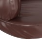 vidaXL Hundebett Ergonomisch Schaumstoff Braun 75x53 cm Kunstleder vidaXL Hundebett Ergonomisch Schaumstoff Braun 75x53 cm Kunstleder