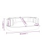 vidaXL Hundebett Ergonomisch Schaumstoff Braun 88x65 cm Kunstleder vidaXL Hundebett Ergonomisch Schaumstoff Braun 88x65 cm Kunstleder