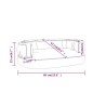 vidaXL Hundebett Ergonomisch Schaumstoff Schwarz 60x42 cm Kunstleder vidaXL Hundebett Ergonomisch Schaumstoff Schwarz 60x42 cm Kunstleder