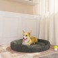vidaXL Hundebett Dunkelgrau 90x70x23 cm Plüsch vidaXL Hundebett Dunkelgrau 90x70x23 cm Plüsch