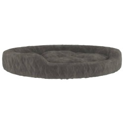 vidaXL Hundebett Dunkelgrau 90x70x23 cm Plüsch