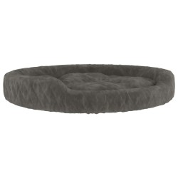 vidaXL Hundebett Dunkelgrau 110x90x23 cm Plüsch
