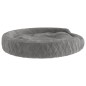 vidaXL Hundebett Grau 90x70x23 cm Plüsch vidaXL Hundebett Grau 90x70x23 cm Plüsch